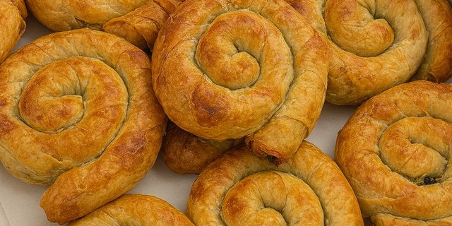 Feta Cheese Spiral Pie (Borek)