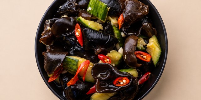 Cucumber & Wood Ear Salad