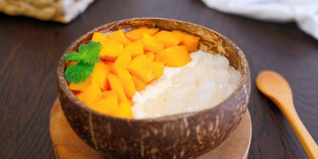 Mango Coconut Jelly