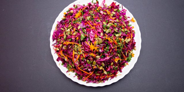 Red Cabbage Salad
