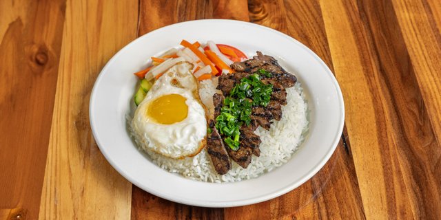 Grilled Boneless Short Rib Rice Plate