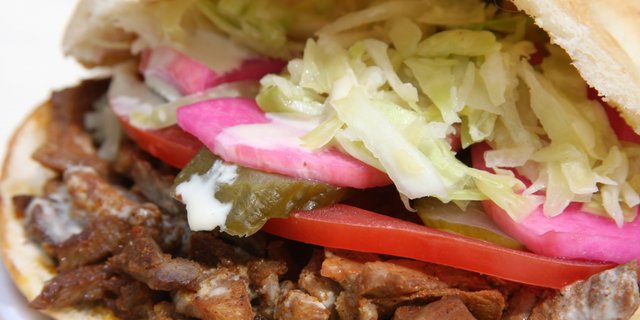 Lamb Shawarma Sandwich