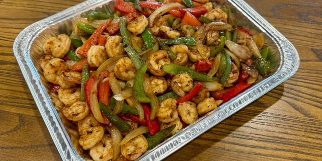 Shrimp a la Jardinera