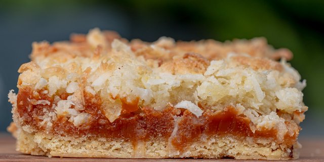Coco & Dulce De Leche Squares