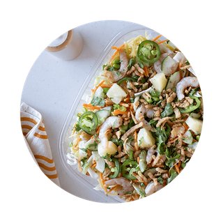 Large Cold Sesame Noodle Salad Platter