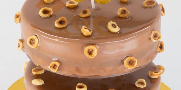 Le Sultan Hazelnut Two-Tier Cake