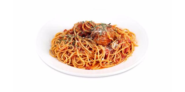 Spaghetti w/ Meatballs