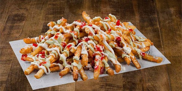 Garlic Cotija Fries