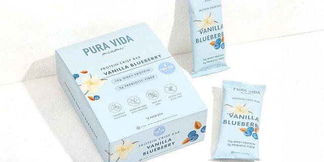 Vanilla Blueberry Protein Bar Pack