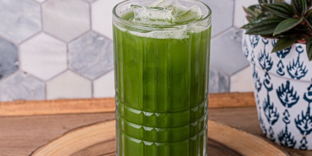 Unsweetened Iced Matcha