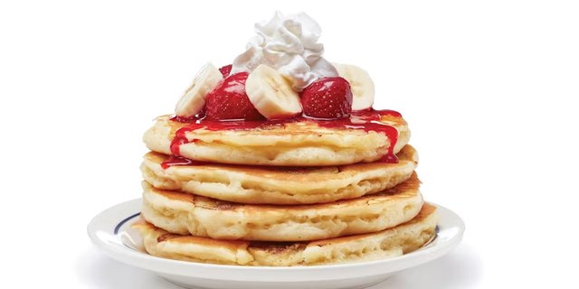Strawberry Banana Pancakes