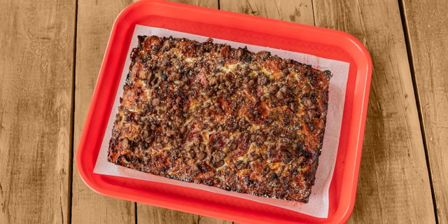Meaty Mighty Mo Pizza