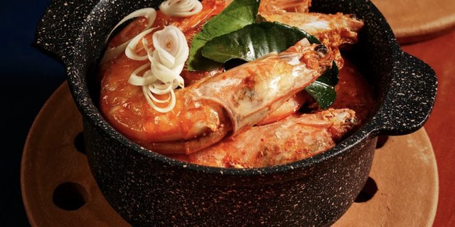 Baked Salted Prawn