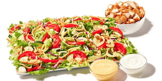 House Zalad Platter