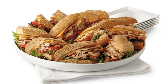 Spicy Chilled Grilled Chicken Sub Tray