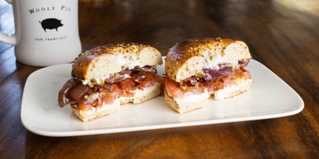 Sumee's Bagel Sandwich