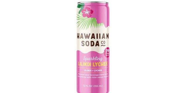 Hawaiian Soda Co Lilikoi Lychee