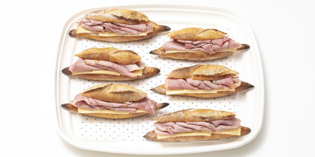 Paris Ham & Gruyère, Sea Salt Butter On a Baguette