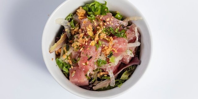 Mini Poke Salad Shio-Koji Tuna
