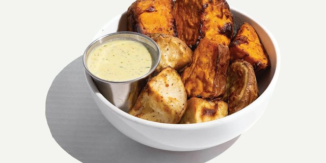 Baked Sweet Potato Bites - Serves 10