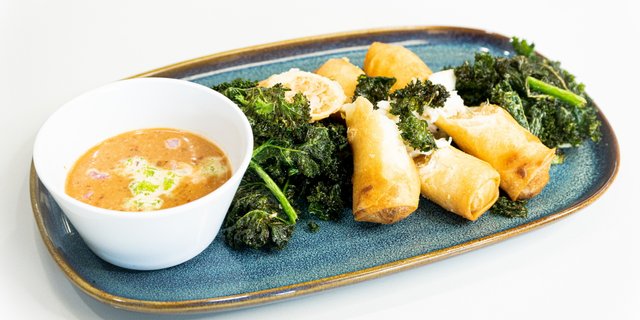 Crispy Shrimp & Crab Spring Rolls