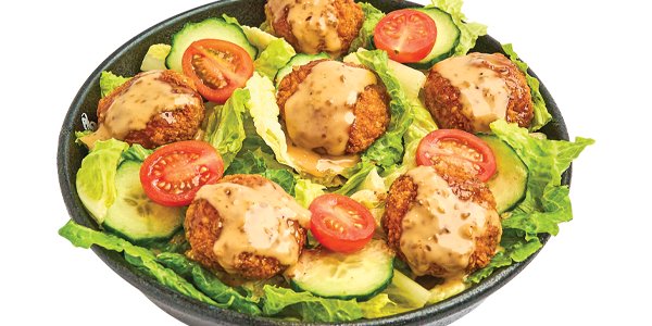 Vegetarian Karaage Don