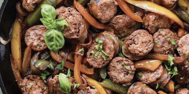 Sausage Peperonata Tray