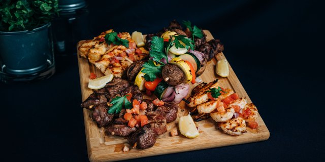 Souvlaki Mini Vegetable Skewers