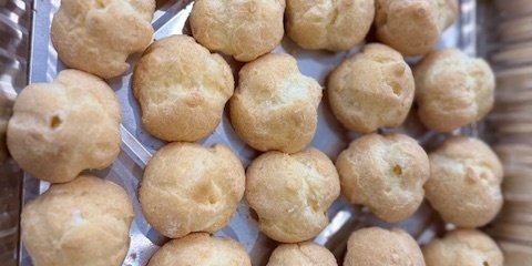 Mini Cream Puff Tray