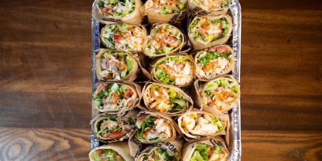 ECW+G Grilled Buffalo Wrap Platter
