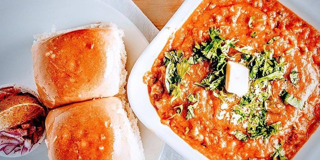 Cheese Bhaji Pav