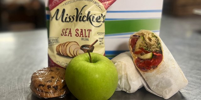 Grilled Vegetable Wrap Box