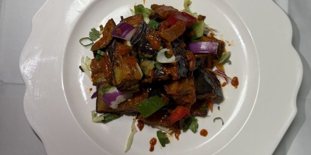 Himalayan Eggplant Chili Tray