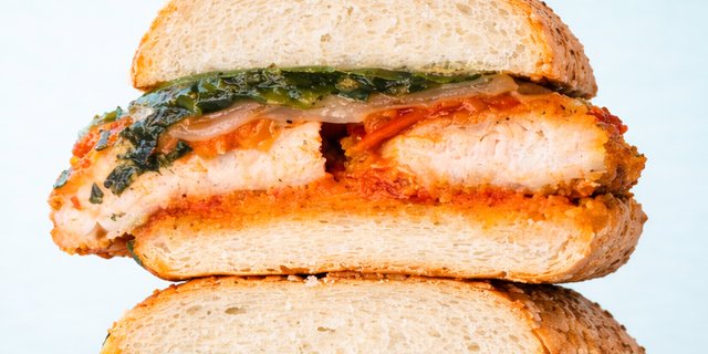 Chicken Vodka Parm Sandwich
