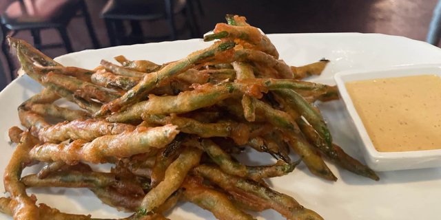 Beer-Battered Green Beans