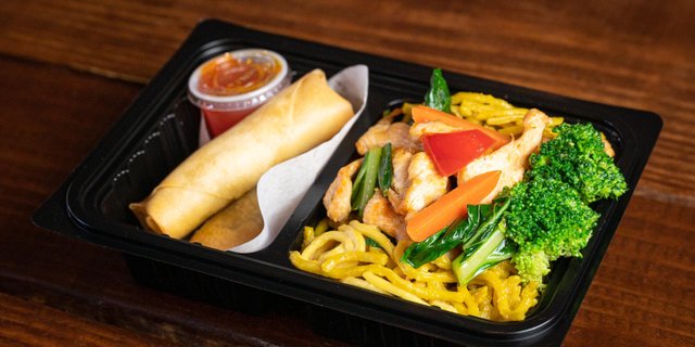 Chicken Teriyaki Egg Noodles Boxed Lunch