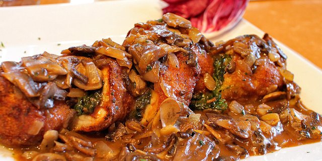 Chicken Rollatini Toscana