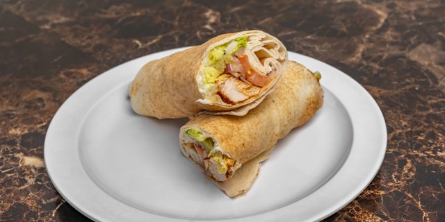 Chicken Tawouk Wrap