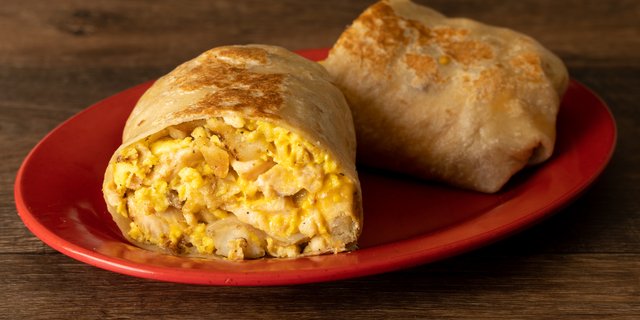 Chicken Breakfast Burrito