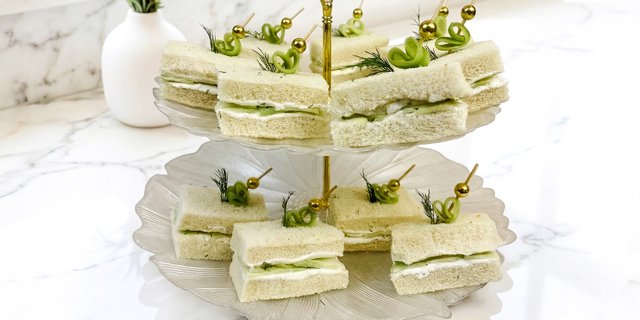 Cucumber Tea Bites