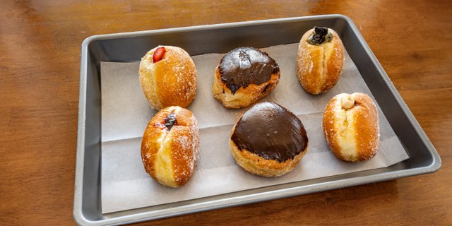 Filled Brioche Donuts