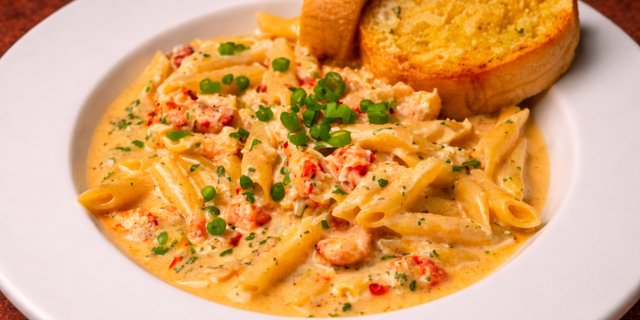 Crawfish Monica Pasta