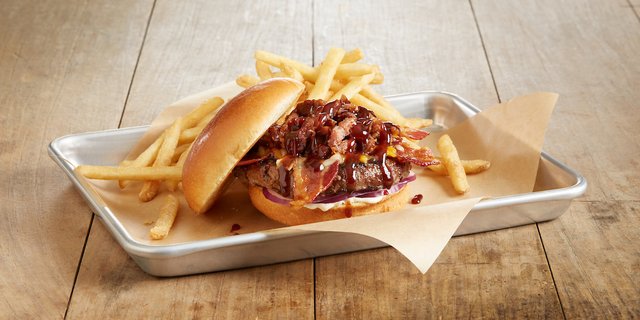 Hickory Brisket & Bacon Burger