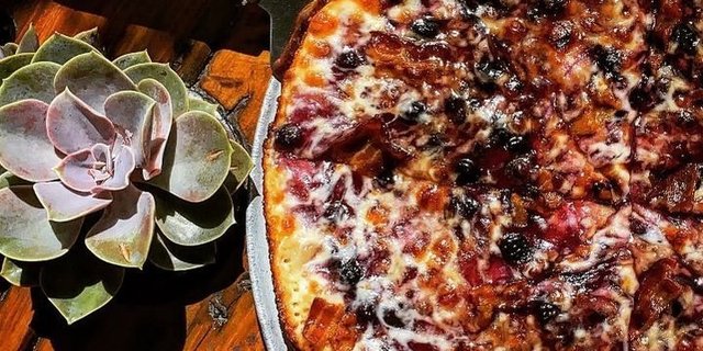 Blueberry Party Pizza