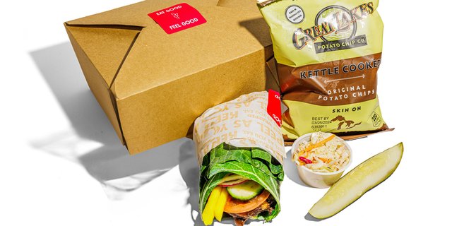 Full Breadless Sandwich Boxed Meal