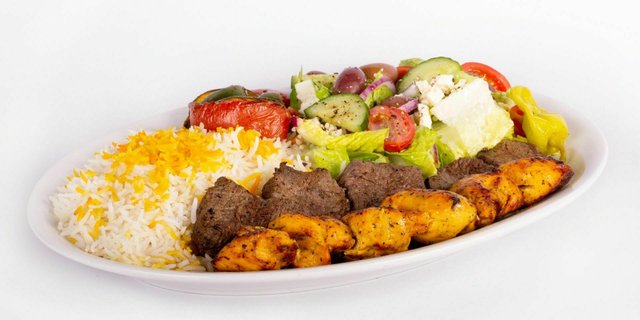 Chicken & Steak Kabob Boxed Lunch