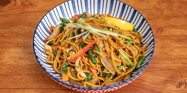 Vegetable Pancit Noodles