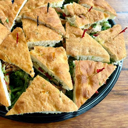 Chicken Pesto Sandwich Platter