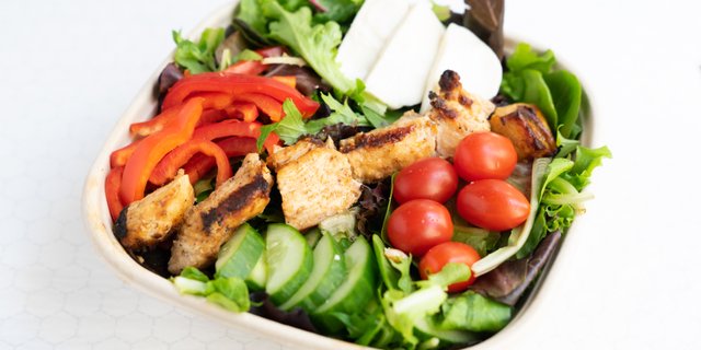 Chicken Kebab Salad
