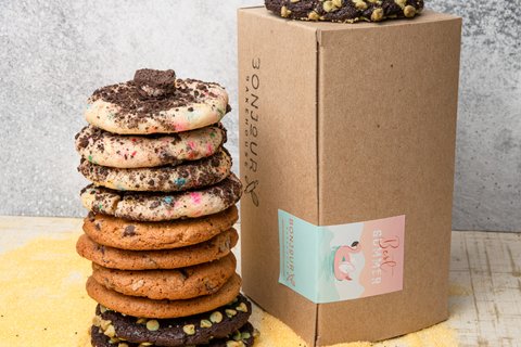 Large Summer Party Cookie Box